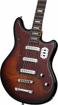 Električna gitara Schecter Hellcat-VI 3-Tone Sunburst - 2