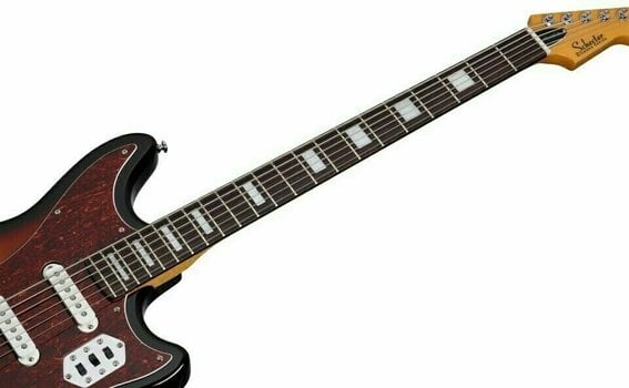Električna gitara Schecter Hellcat-VI 3-Tone Sunburst - 4