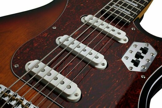 Električna gitara Schecter Hellcat-VI 3-Tone Sunburst - 6