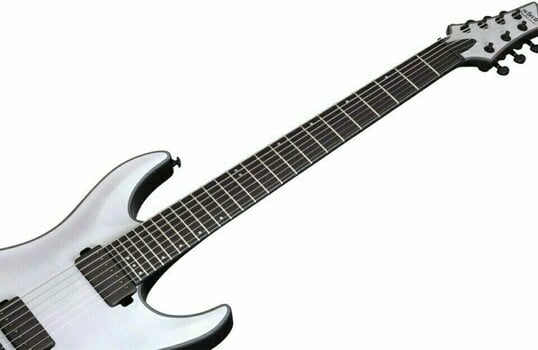 7-string Electric Guitar Schecter Keith Merrow KM-7 White Satin - 6