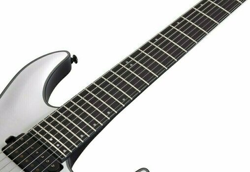 Guitarra elétrica de 7 cordas Schecter Keith Merrow KM-7 White Satin - 8