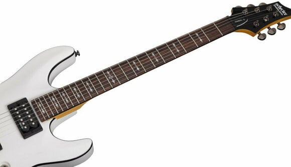 Guitare électrique Schecter Omen 6 Vintage White - 4