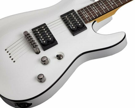 Elektrische gitaar Schecter Omen 6 Vintage White - 5