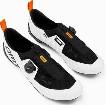 Pantofi de ciclism pentru bărbați DMT KT1 Triathlon White Pantofi de ciclism pentru bărbați - 2