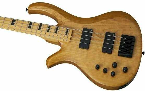 E-Bass Schecter Riot-4 Session LH Aged Natural Satin - 2