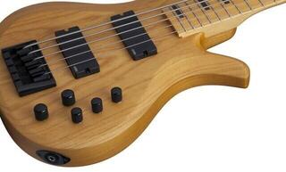 5-strunná baskytara Schecter Riot-5 Session Aged Natural Satin 5-strunná baskytara - 5