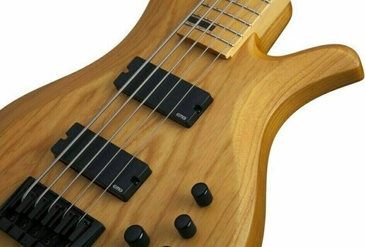 Basse 5 cordes Schecter Riot-5 Session Aged Natural Satin - 10