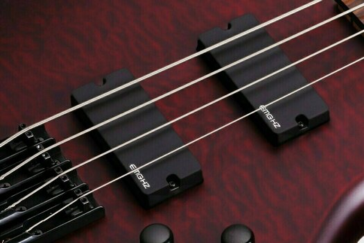 4-strängad basgitarr Schecter Stiletto Custom-4 Vampyre Red Satin - 4