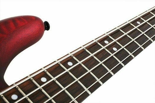 E-Bass Schecter Stiletto Custom-4 Vampyre Red Satin - 6