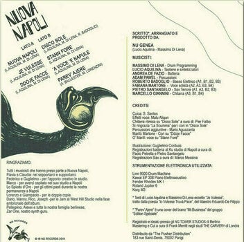 Vinyylilevy Nu Genea - Nuova Napoli (LP) - 2