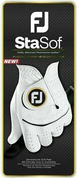 Handschuhe Footjoy StaSof Mens Golf Glove Regular LH White M 2023 - 3