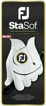 Handschuhe Footjoy StaSof Mens Golf Glove Cadet LH White L 2023 - 3