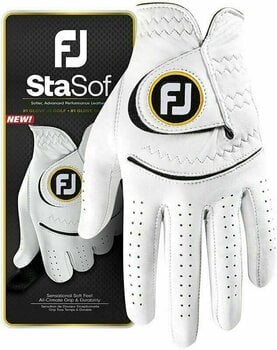 Ръкавица Footjoy StaSof Mens Golf Glove Cadet LH White M 2023 - 2