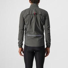 Cycling Jacket, Vest Castelli Emergency 2 Rain Military Green - 1