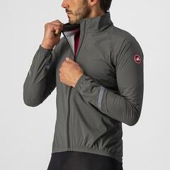 Cycling Jacket, Vest Castelli Emergency 2 Rain Military Green - 2