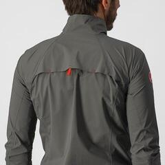 Cycling Jacket, Vest Castelli Emergency 2 Rain Military Green - 4