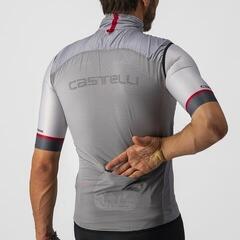 Cycling Jacket, Vest Castelli Aria Silver Gray - 2