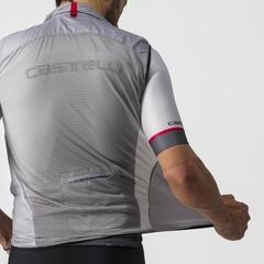 Cycling Jacket, Vest Castelli Aria Silver Gray - 3