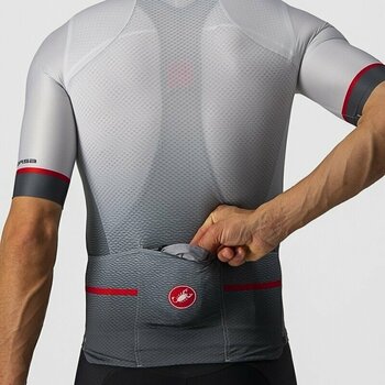 Cycling Jacket, Vest Castelli Aria Vest Silver Gray XL Vest - 6
