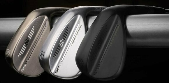 Crosă de golf - wedges Titleist SM9 Jet Black Crosă de golf - wedges Mâna dreaptă 58° 04° Oţel Wedge Flex - 4