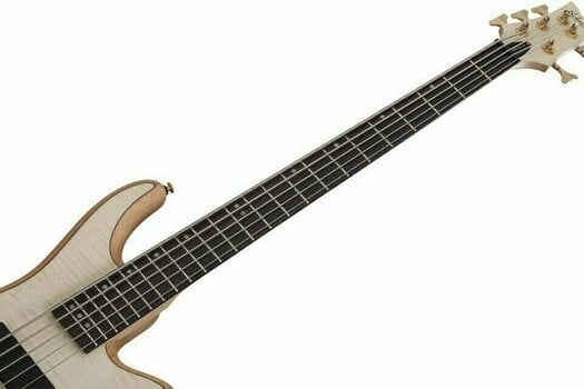 5-saitiger E-Bass, 5-Saiter E-Bass Schecter Stiletto Custom-5 Natural Satin - 7