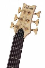 6-snarige basgitaar Schecter Stiletto Custom-6 Natural Satin 6-snarige basgitaar - 4