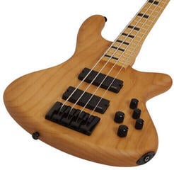 Elektrická basgitara Schecter Stiletto-4 Session Aged Natural Satin Elektrická basgitara - 1