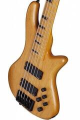 5-strunná baskytara Schecter Stiletto-5 Session Aged Natural Satin 5-strunná baskytara - 3