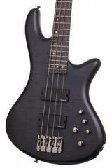 Elektrická basgitara Schecter Stiletto Studio-4 See Thru Black Satin Elektrická basgitara - 1