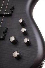 Elektrická basgitara Schecter Stiletto Studio-4 See Thru Black Satin Elektrická basgitara - 3