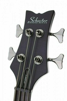 4-strängad basgitarr Schecter Stiletto Studio-4 See Thru Black Satin - 7