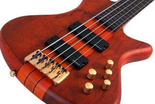 5-strunná baskytara Schecter Stiletto Studio-5 FL Honey Satin 5-strunná baskytara - 3