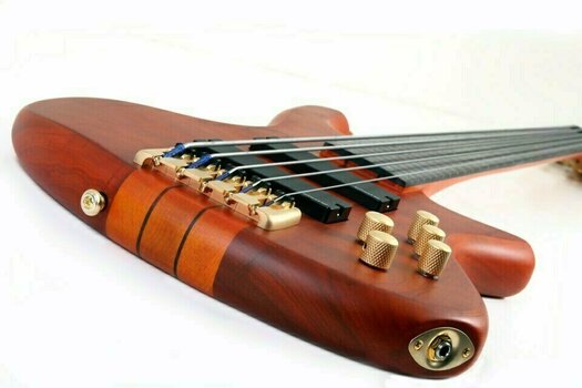5-string Bassguitar Schecter Stiletto Studio-5 FL Honey Satin - 5