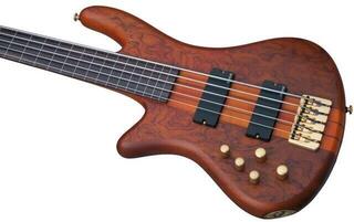 5-strunná baskytara Schecter Stiletto Studio-5 FL LH Honey Satin 5-strunná baskytara - 1