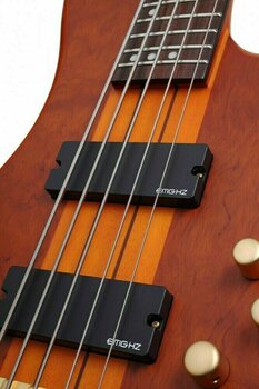 5-string Bassguitar Schecter Stiletto Studio-5 Honey Satin - 3