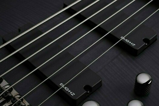 6-string Bassguitar Schecter Stiletto Studio-6 See Thru Black Satin - 5