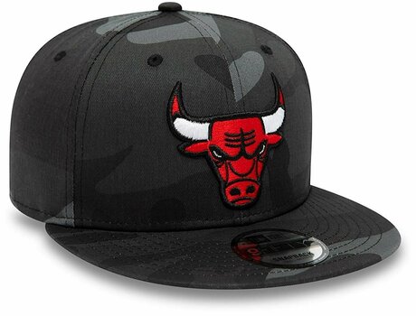 Șapcă Chicago Bulls 9Fifty NBA Team Camo Negru Camuflaj S/M Șapcă - 2