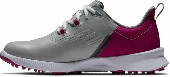 Damen Golfschuhe Footjoy FJ Fuel Womens Golf Shoes Grey/Berry/Dark Grey 36,5 - 2