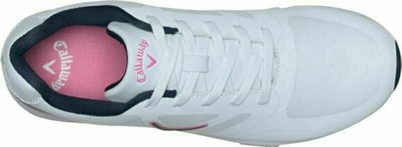 Chaussures de golf pour femmes Callaway Vista Womens Golf Shoes White Pink 42 - 3