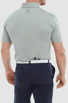 Polo trøje Footjoy Self Collar Mens Polo Shirt Grey XL - 4
