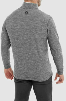 Hættetrøje/Sweater Footjoy Space Dye Chill-Out Mens Sweater Black S - 4