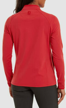 Hættetrøje/Sweater Footjoy Half-Zip Womens Midlayer Red M - 4