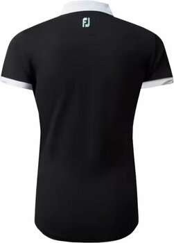 Chemise polo Footjoy Colour Block Womens Polo Shirt Black S - 2