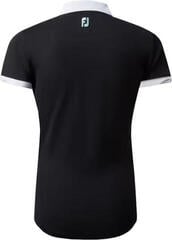 Rövid ujjú póló Footjoy Colour Block Womens Black M Rövid ujjú póló - 1