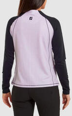 Mikina/Svetr Footjoy Houndstooth Printed Midlayer Navy/Purple Cloud - 3