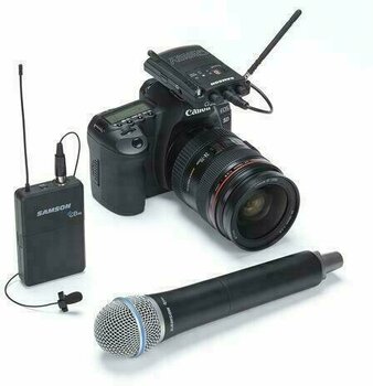 Sistema de audio inalámbrico para cámara Samson Concert 88 Camera Combo - 6
