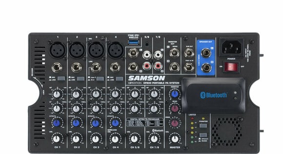 Draagbaar PA-geluidssysteem Samson XP800 Draagbaar PA-geluidssysteem - 6
