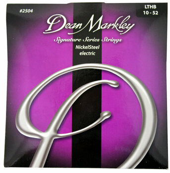 E-guitar strings Dean Markley 2504-3PK LTHB 10-52 NickelSteel Electric - 3 Pack - 3