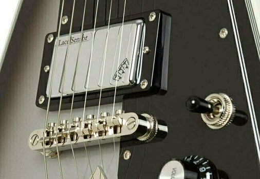 Electric guitar Epiphone Brent Hinds Flying V Custom Limited Edition - Silverburst - 2