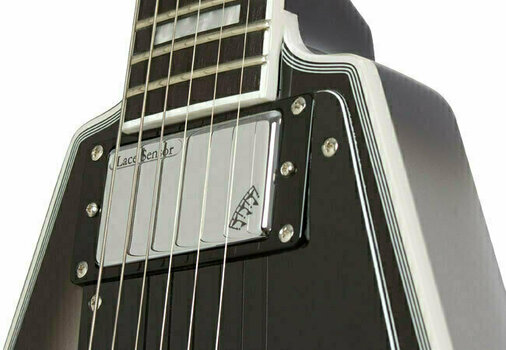 Електрическа китара Epiphone Brent Hinds Flying V Custom Limited Edition - Silverburst - 3